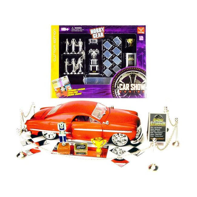 "Car Show Trophy Winner" Accessories Set for 1/24 Model Cars by Phoenix Toys - Phoenix Toys - ModelCars.com
