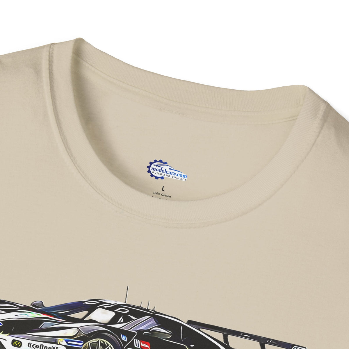 Cartoon Art 24 Hours of Le Mans Ford GT Unisex T-Shirt - Racing Enthusiast Apparel-Modelcars.com-ModelCars.com