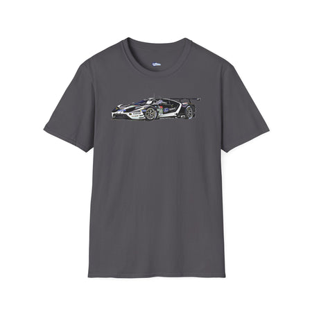 Cartoon Art 24 Hours of Le Mans Ford GT Unisex T-Shirt - Racing Enthusiast Apparel-Modelcars.com-ModelCars.com