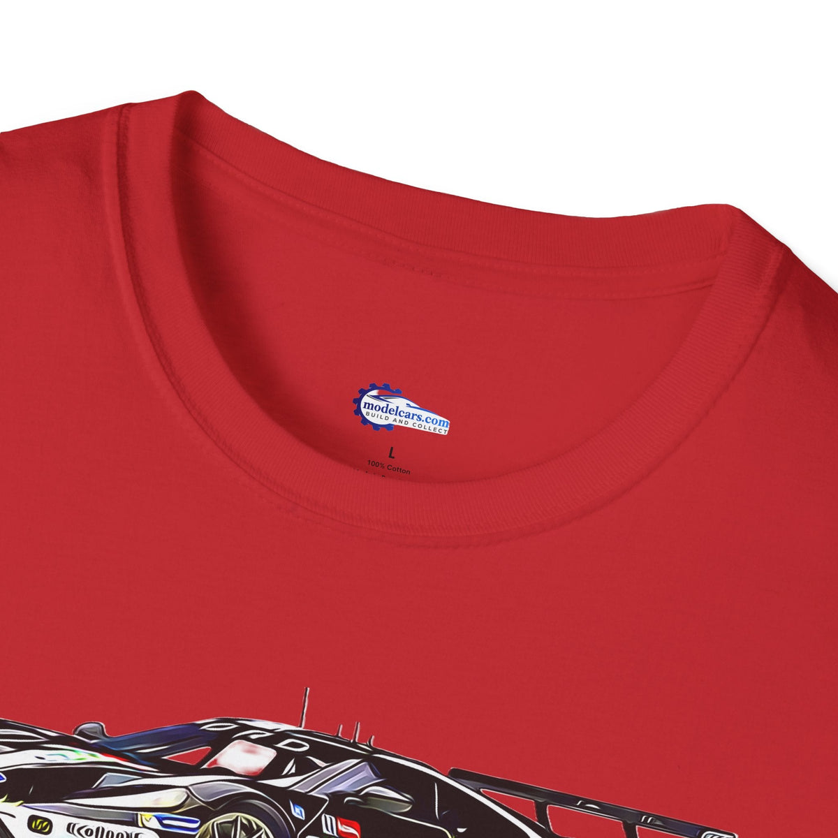 Cartoon Art 24 Hours of Le Mans Ford GT Unisex T-Shirt - Racing Enthusiast Apparel-Modelcars.com-ModelCars.com