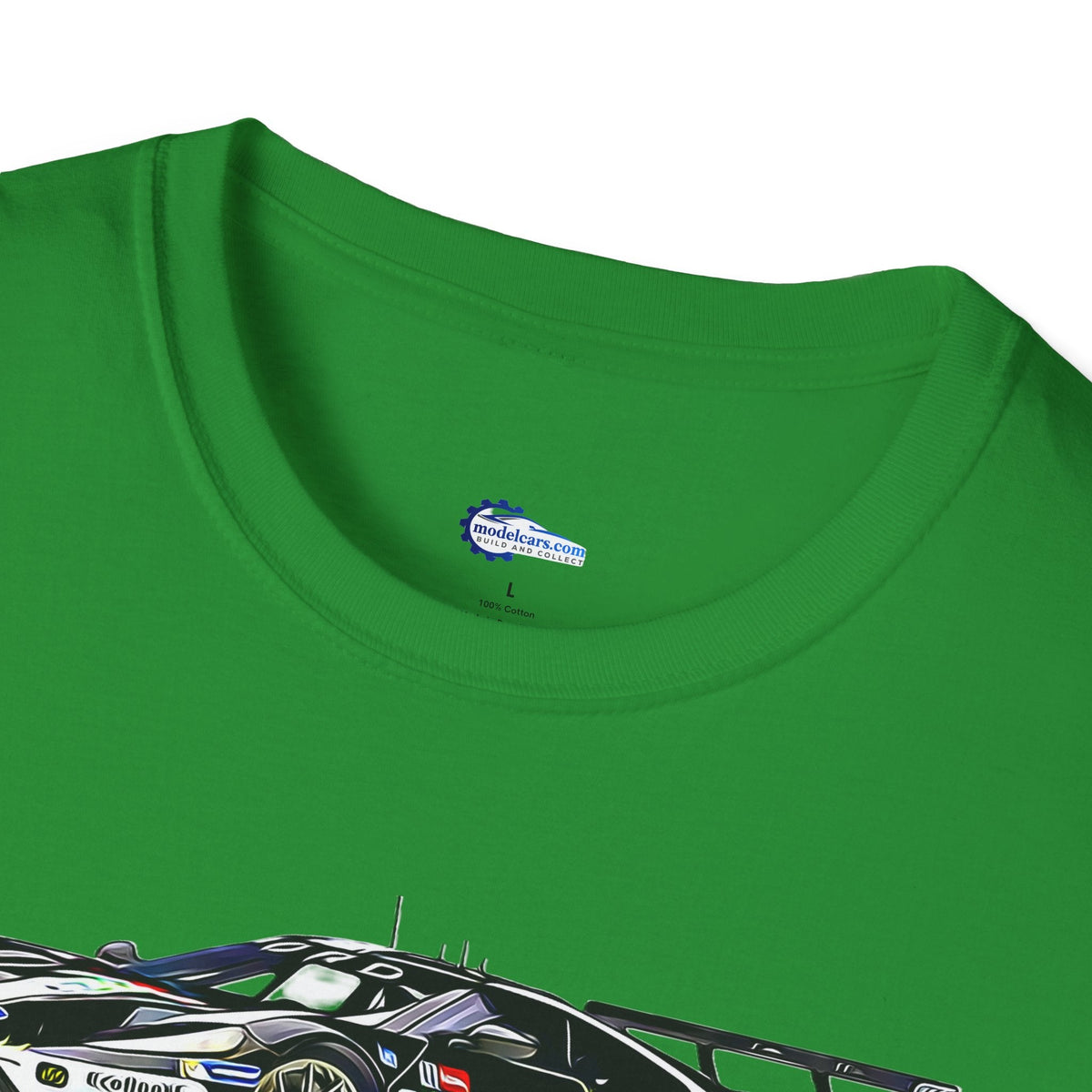 Cartoon Art 24 Hours of Le Mans Ford GT Unisex T-Shirt - Racing Enthusiast Apparel-Modelcars.com-ModelCars.com