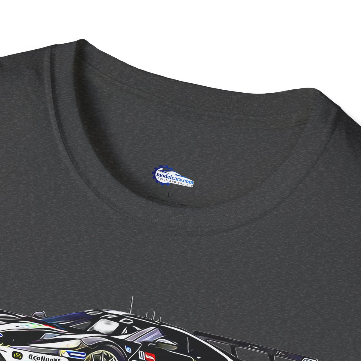 Cartoon Art 24 Hours of Le Mans Ford GT Unisex T-Shirt - Racing Enthusiast Apparel-Modelcars.com-ModelCars.com