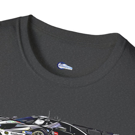 Cartoon Art 24 Hours of Le Mans Ford GT Unisex T-Shirt - Racing Enthusiast Apparel-Modelcars.com-ModelCars.com