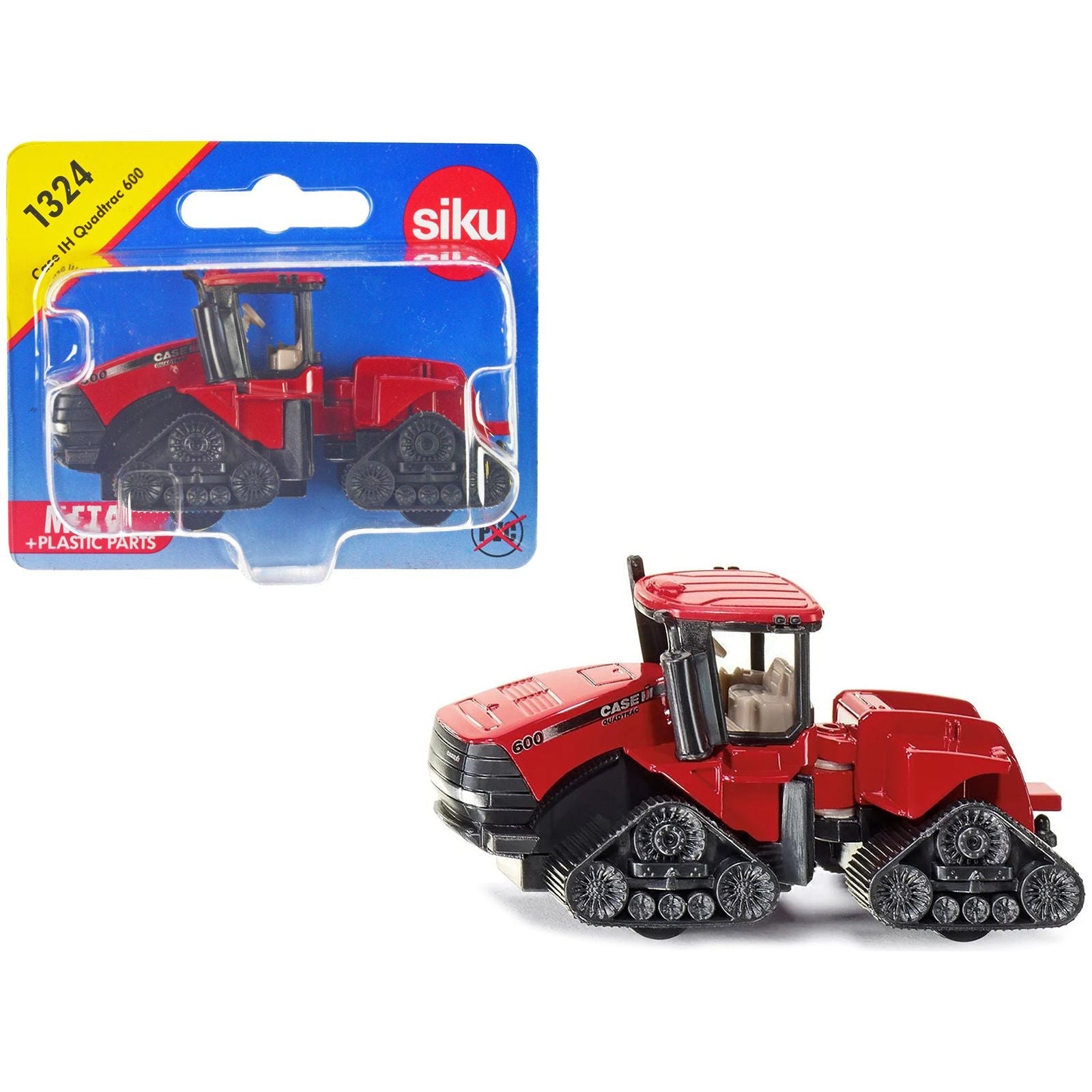 Case IH 600 Quadtrac Tractor Red Diecast Model by Siku - SIKU - ModelCars.com