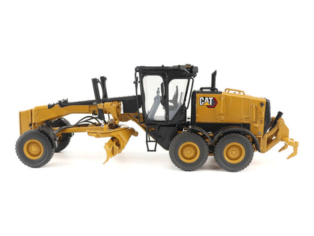 CAT Caterpillar 140 LVR Motor Grader Yellow with Black Top "High Line" Series 1/50 Diecast Model by Diecast Masters-Diecast Masters-ModelCars.com