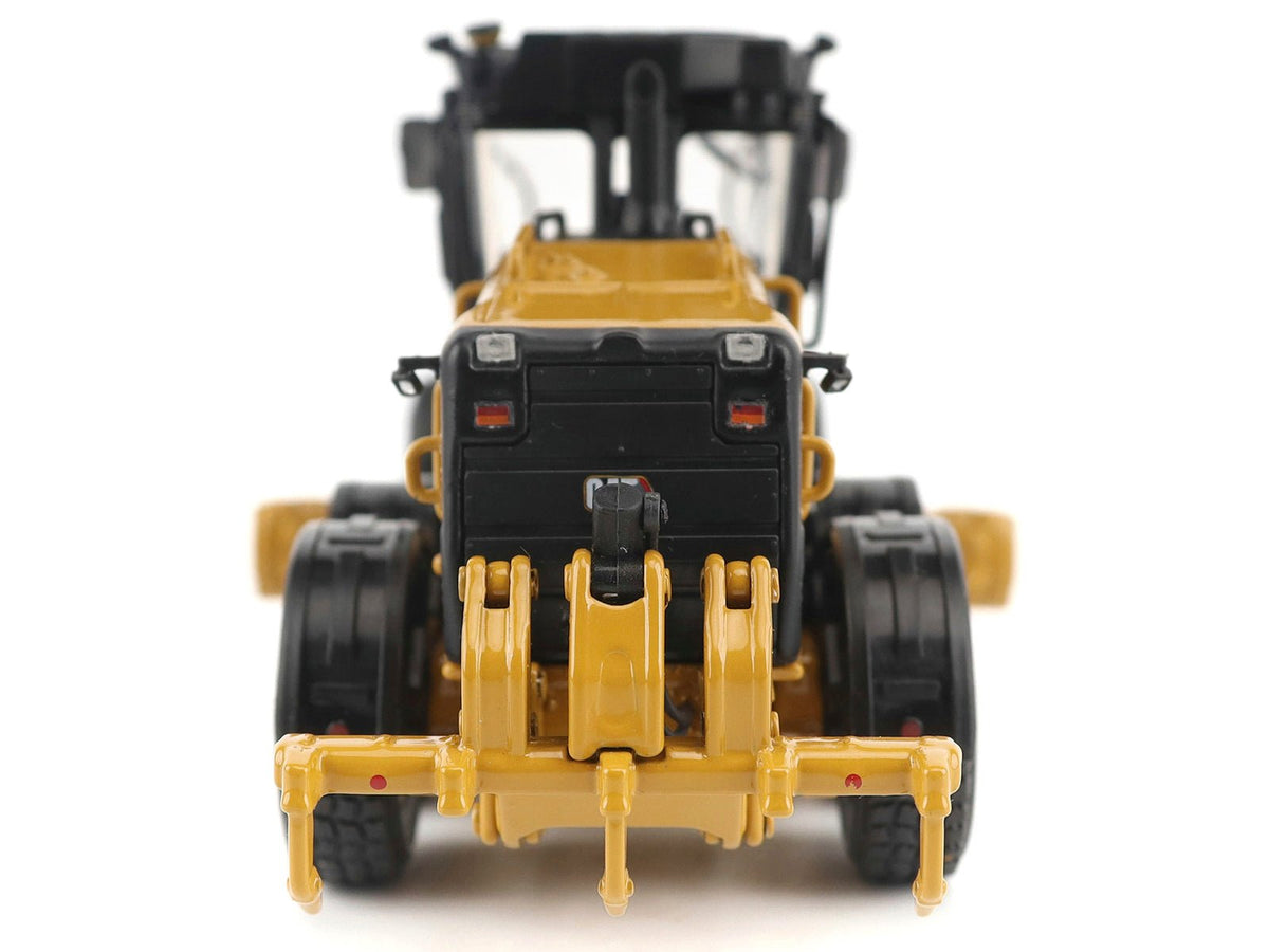 CAT Caterpillar 140 LVR Motor Grader Yellow with Black Top "High Line" Series 1/50 Diecast Model by Diecast Masters-Diecast Masters-ModelCars.com