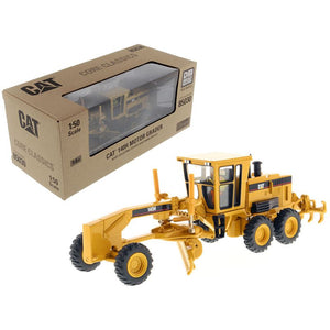 Cat Caterpillar 140H Motor Grader with Operator "Core Classics Series" 1/50 Diecast Model by Diecast Masters