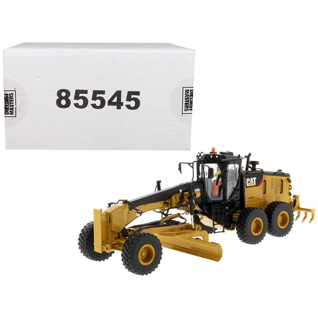 CAT Caterpillar 14M3 Motor Grader with Operator "High Line Series" 1/50 Diecast Model by Diecast Masters-Diecast Masters-ModelCars.com