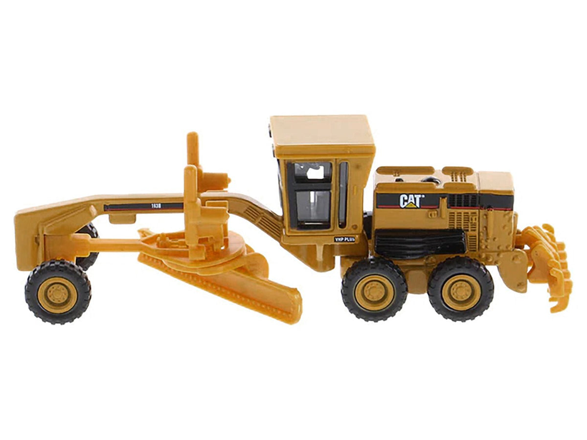 CAT Caterpillar 163H Motor Grader Yellow 1/87 (HO) Diecast Model by Diecast Masters-Diecast Masters-ModelCars.com
