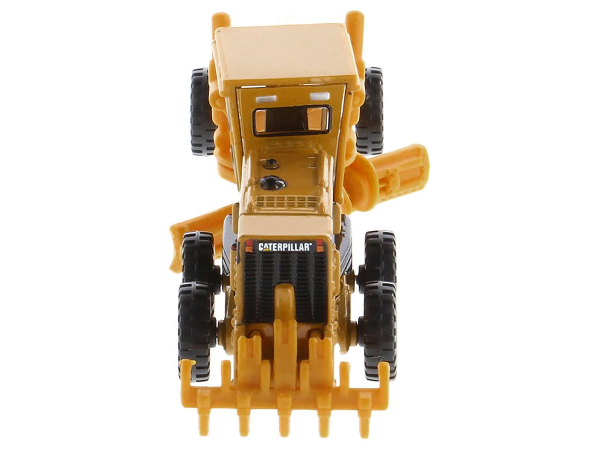 CAT Caterpillar 163H Motor Grader Yellow 1/87 (HO) Diecast Model by Diecast Masters-Diecast Masters-ModelCars.com
