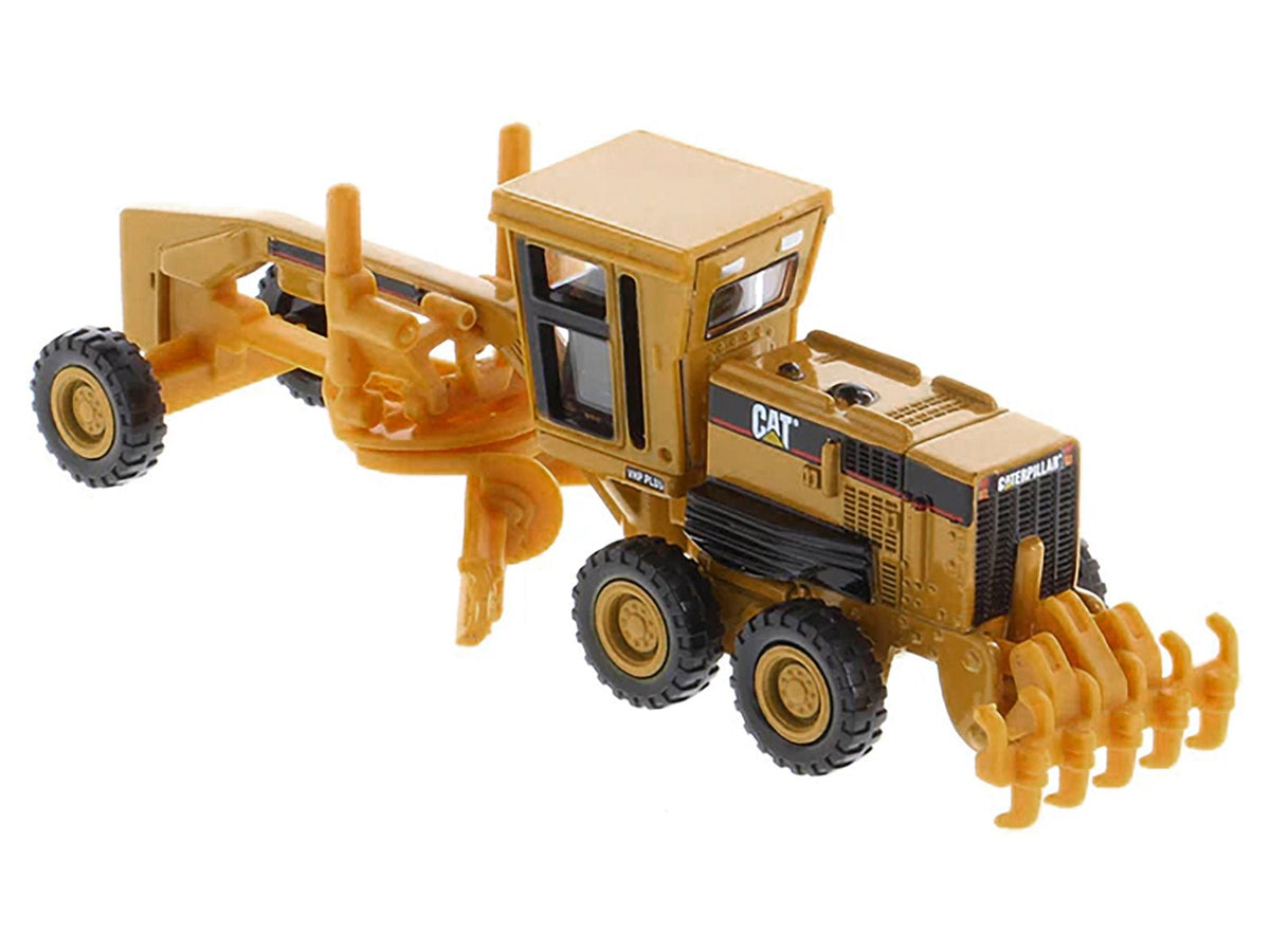 CAT Caterpillar 163H Motor Grader Yellow 1/87 (HO) Diecast Model by Diecast Masters-Diecast Masters-ModelCars.com