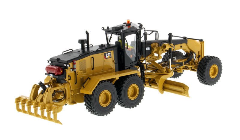 CAT Caterpillar 16M3 Motor Grader with Operator "High Line Series" 1/50 Diecast Model by Diecast Masters-Diecast Masters-ModelCars.com