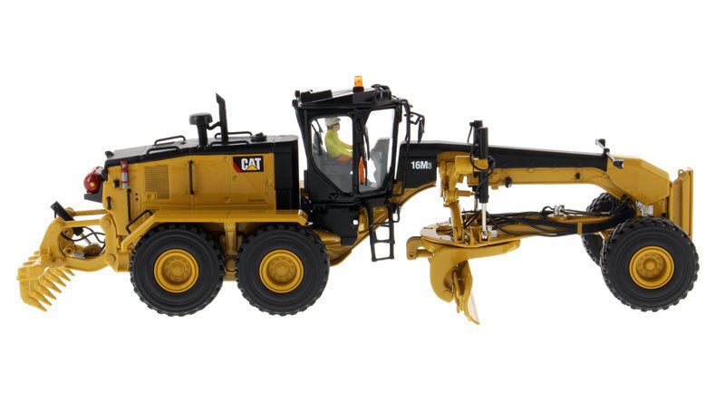 CAT Caterpillar 16M3 Motor Grader with Operator "High Line Series" 1/50 Diecast Model by Diecast Masters-Diecast Masters-ModelCars.com