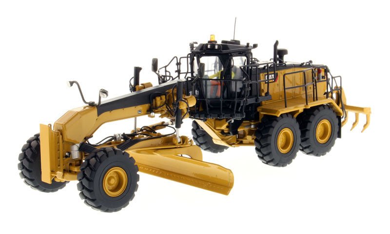 CAT Caterpillar 18M3 Motor Grader with Operator "High Line Series" 1/50 Diecast Model by Diecast Masters-Diecast Masters-ModelCars.com
