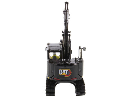 CAT Caterpillar 315 Track Type Hydraulic Excavator Special Black Finish with Operator "High Line" Series 1/50 Diecast Model by Diecast Masters-Diecast Masters-ModelCars.com