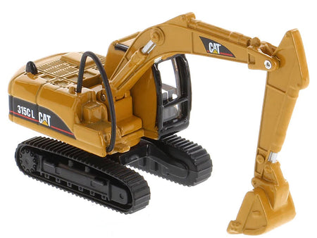 CAT Caterpillar 315C L Hydraulic Excavator Yellow 1/87 (HO) Diecast Model by Diecast Masters-Diecast Masters-ModelCars.com