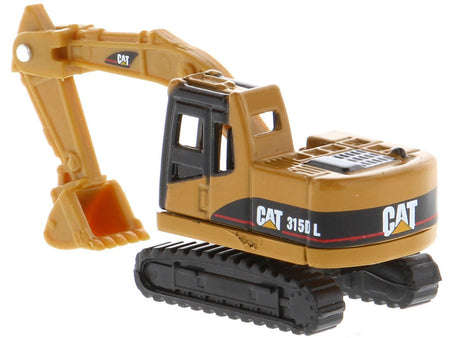 CAT Caterpillar 315D L Excavator Yellow "Micro-Constructor" Series Diecast Model by Diecast Masters-Diecast Masters-ModelCars.com