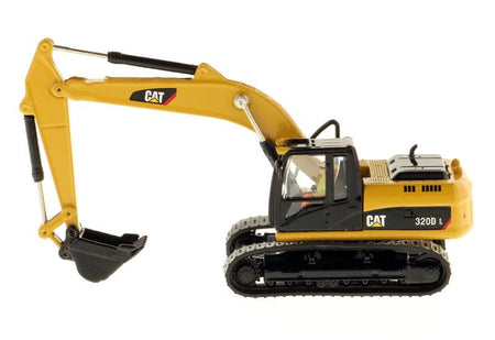 CAT Caterpillar 320D L Hydraulic Excavator with Operator "High Line" Series 1/87 (HO) Scale Diecast Model by Diecast Masters-Diecast Masters-ModelCars.com