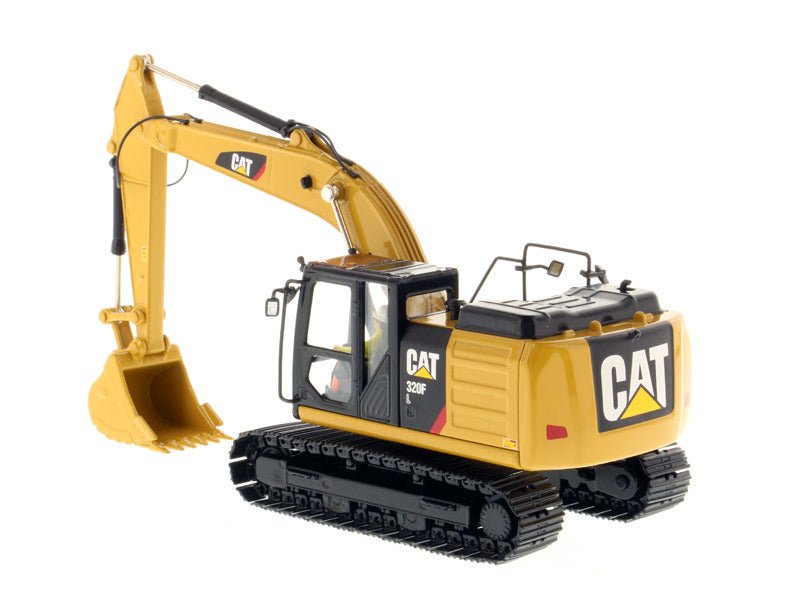 CAT Caterpillar 320F L Hydraulic Excavator with Operator "Core Classics" Series 1/50 Diecast Model by Diecast Masters-Diecast Masters-ModelCars.com
