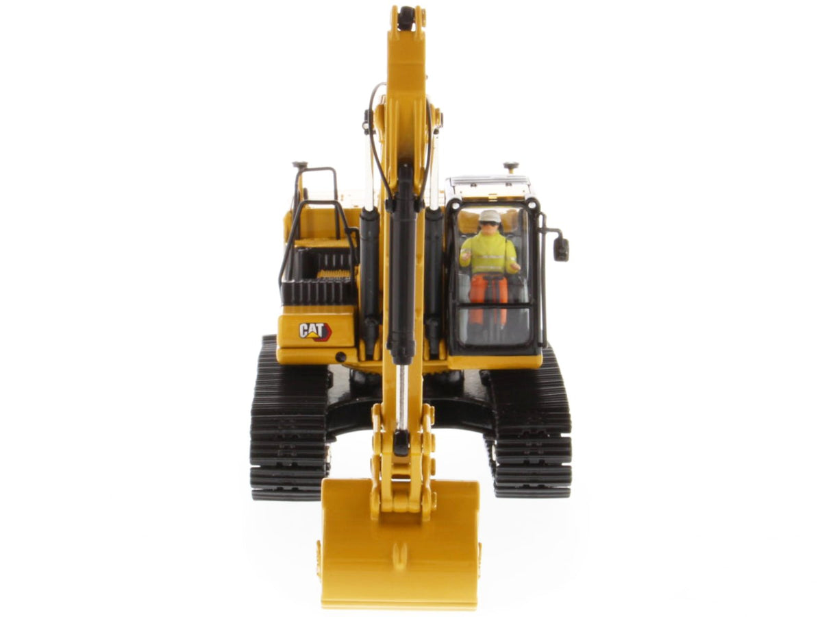 Cat Caterpillar 330 Hydraulic Excavator Next Generation with Operator "High Line Series" 1/50 Diecast Model by Diecast Masters-Diecast Masters-ModelCars.com