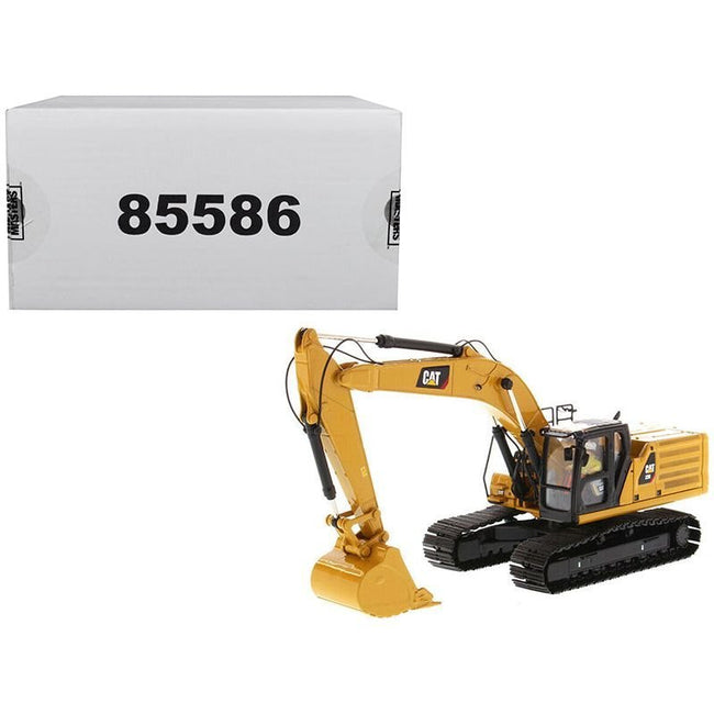 CAT Caterpillar 336 Next Generation Hydraulic Excavator and Operator "High Line" Series 1/50 Diecast Model by Diecast Masters-Diecast Masters-ModelCars.com