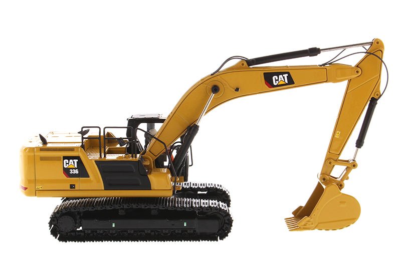 CAT Caterpillar 336 Next Generation Hydraulic Excavator and Operator "High Line" Series 1/50 Diecast Model by Diecast Masters-Diecast Masters-ModelCars.com