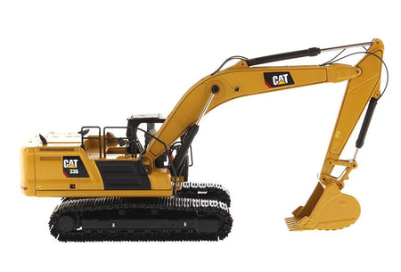 CAT Caterpillar 336 Next Generation Hydraulic Excavator and Operator "High Line" Series 1/50 Diecast Model by Diecast Masters-Diecast Masters-ModelCars.com