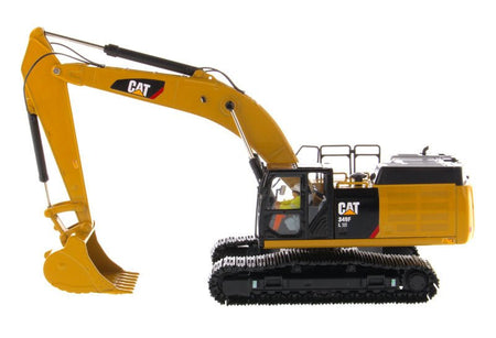 CAT Caterpillar 349F L XE Hydraulic Excavator with Operator "High Line" Series 1/50 Diecast Model by Diecast Masters-Diecast Masters-ModelCars.com