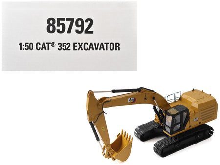 CAT Caterpillar 352 Next Generation Excavator Yellow "High Line" Series 1/50 Diecast Model by Diecast Masters-Diecast Masters-ModelCars.com