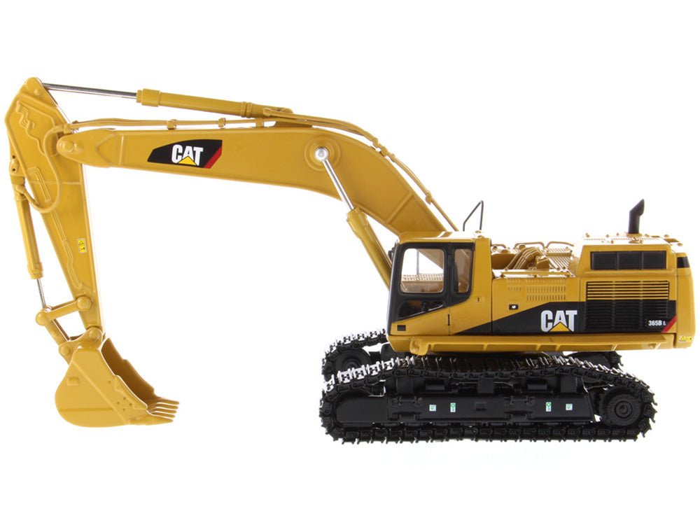 CAT Caterpillar 365B L Series II Hydraulic Excavator with Two Figurines "Core Classics Series" 1/50 Diecast Model by Diecast Masters-Diecast Masters-ModelCars.com