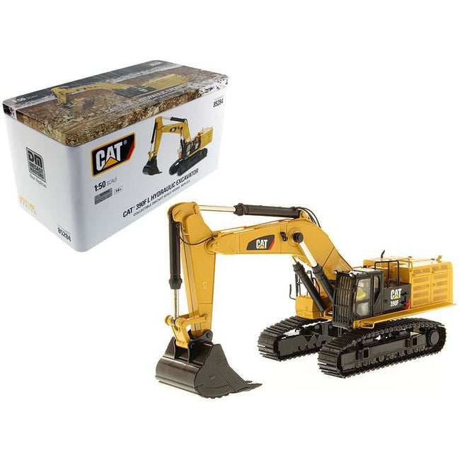 CAT Caterpillar 390F LME Hydraulic Tracked Excavator with Operator "High Line Series" 1/50 Diecast Model by Diecast Masters - Diecast Masters - ModelCars.com