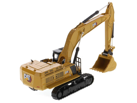 CAT Caterpillar 395 Next-Generation Hydraulic Excavator (General Purpose Version) Yellow with Additional Tools "High Line Series" 1/87 (HO) Diecast Model by Diecast Masters-Diecast Masters-ModelCars.com
