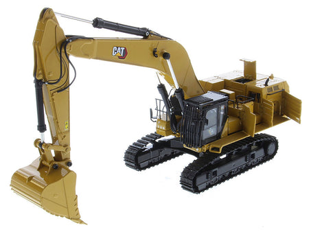 CAT Caterpillar 395 Next Generation Hydraulic Excavator (General Purpose Version) Yellow with Operator and Additional Tools "High Line" Series 1/50 Diecast Model by Diecast Masters-Diecast Masters-ModelCars.com