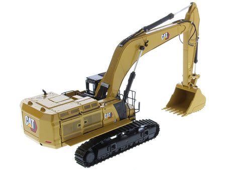 CAT Caterpillar 395 Next Generation Hydraulic Excavator (General Purpose Version) Yellow with Operator and Additional Tools "High Line" Series 1/50 Diecast Model by Diecast Masters-Diecast Masters-ModelCars.com