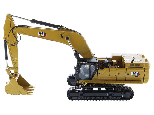 CAT Caterpillar 395 Next Generation Hydraulic Excavator (General Purpose Version) Yellow with Operator and Additional Tools "High Line" Series 1/50 Diecast Model by Diecast Masters-Diecast Masters-ModelCars.com