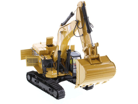 CAT Caterpillar 395 Next Generation Hydraulic Excavator "Mass Excavation Version" Yellow "High Line Series" 1/50 Diecast Model by Diecast Masters-Diecast Masters-ModelCars.com