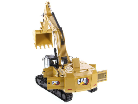 CAT Caterpillar 395 Next Generation Hydraulic Excavator "Mass Excavation Version" Yellow "High Line Series" 1/50 Diecast Model by Diecast Masters-Diecast Masters-ModelCars.com