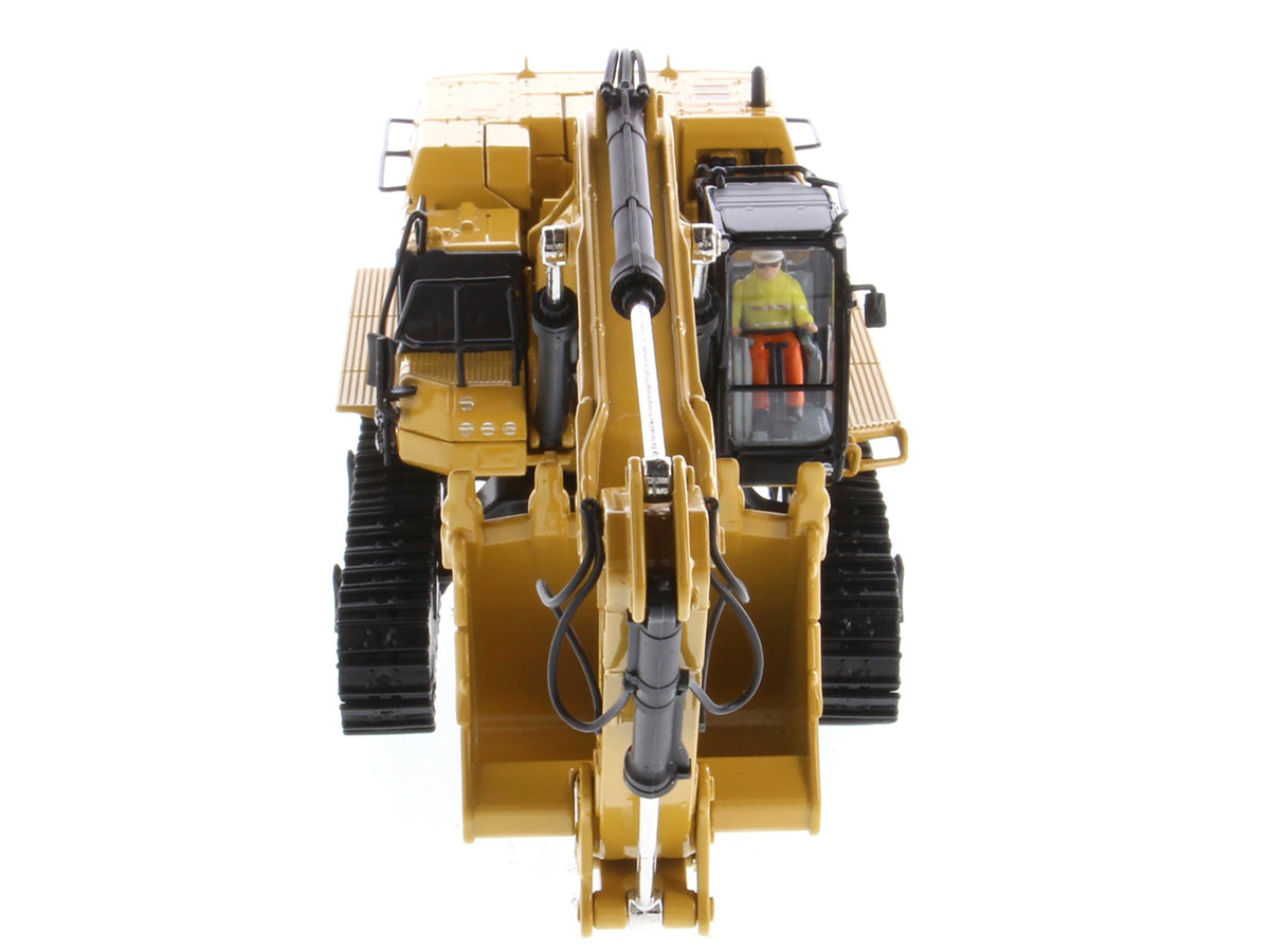 CAT Caterpillar 395 Next Generation Hydraulic Excavator "Mass Excavation Version" Yellow "High Line Series" 1/50 Diecast Model by Diecast Masters-Diecast Masters-ModelCars.com