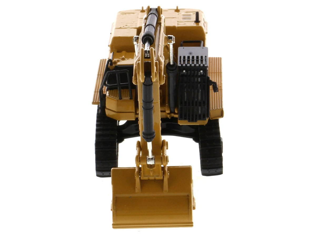 CAT Caterpillar 395 Next-Generation Hydraulic Excavator (Mass Excavation Version) Yellow "High Line Series" 1/87 (HO) Scale Diecast Model by Diecast Masters-Diecast Masters-ModelCars.com