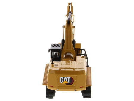 CAT Caterpillar 395 Next-Generation Hydraulic Excavator (Mass Excavation Version) Yellow "High Line Series" 1/87 (HO) Scale Diecast Model by Diecast Masters-Diecast Masters-ModelCars.com