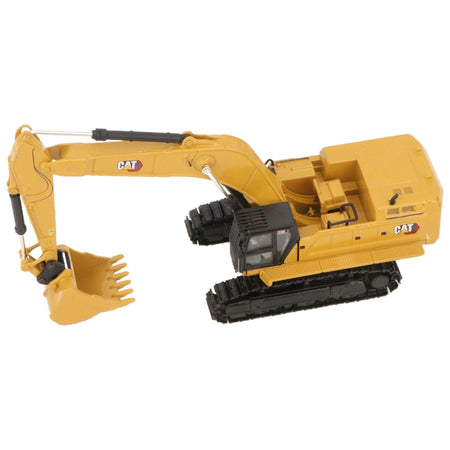 CAT Caterpillar 395 Next-Generation Hydraulic Excavator (Mass Excavator Version) Yellow with Additional Tools "High Line Series" 1/87 (HO) Diecast Model by Diecast Masters-Diecast Masters-ModelCars.com