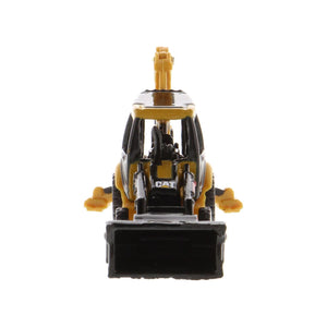 CAT Caterpillar 420E Backhoe Loader Yellow "Micro-Constructor" Series Diecast Model by Diecast Masters