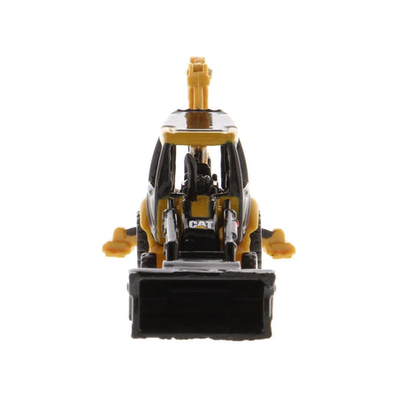CAT Caterpillar 420E Backhoe Loader Yellow "Micro-Constructor" Series Diecast Model by Diecast Masters-Diecast Masters-ModelCars.com