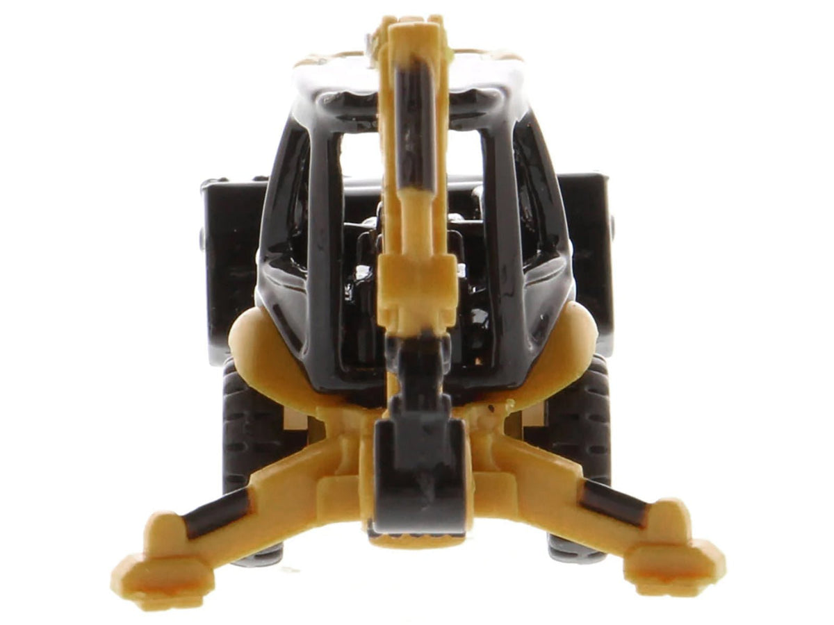 CAT Caterpillar 420E Backhoe Loader Yellow "Micro-Constructor" Series Diecast Model by Diecast Masters-Diecast Masters-ModelCars.com
