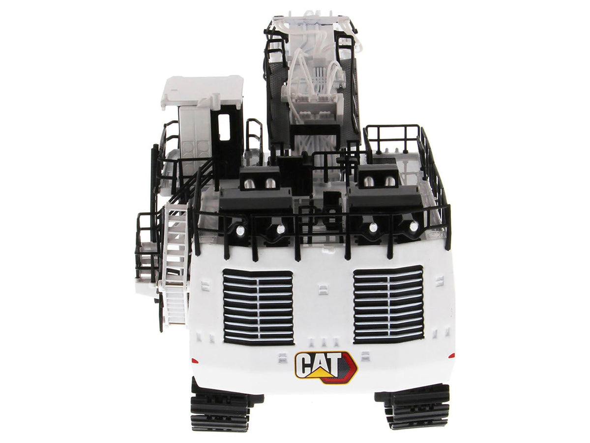 CAT Caterpillar 6060 Hydraulic Mining Front Shovel Coal Configuration White "High Line Series" 1/87 (HO) Scale Diecast Model by Diecast Masters-Diecast Masters-ModelCars.com