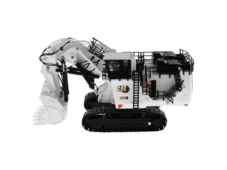 CAT Caterpillar 6060 Hydraulic Mining Front Shovel Coal Configuration White "High Line Series" 1/87 (HO) Scale Diecast Model by Diecast Masters-Diecast Masters-ModelCars.com