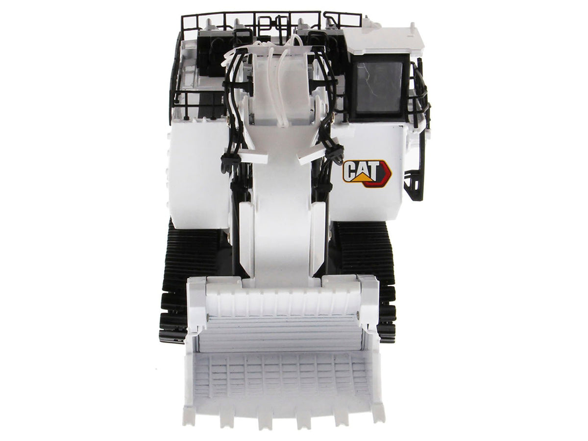 CAT Caterpillar 6060 Hydraulic Mining Front Shovel Coal Configuration White "High Line Series" 1/87 (HO) Scale Diecast Model by Diecast Masters-Diecast Masters-ModelCars.com