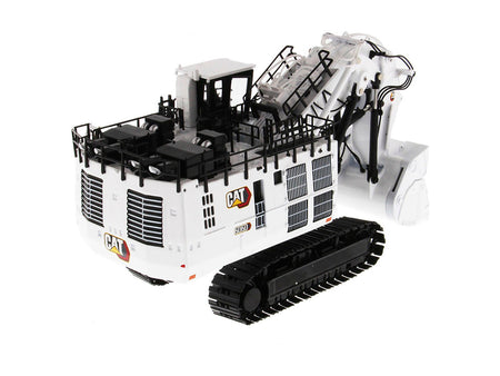 CAT Caterpillar 6060 Hydraulic Mining Front Shovel Coal Configuration White "High Line Series" 1/87 (HO) Scale Diecast Model by Diecast Masters-Diecast Masters-ModelCars.com
