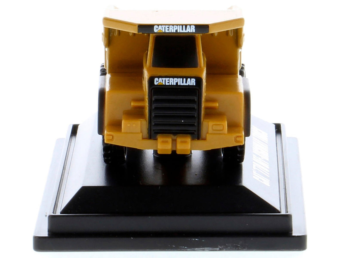 CAT Caterpillar 770 Off–Highway Truck Yellow "Micro-Constructor" Series Diecast Model by Diecast Masters-Diecast Masters-ModelCars.com