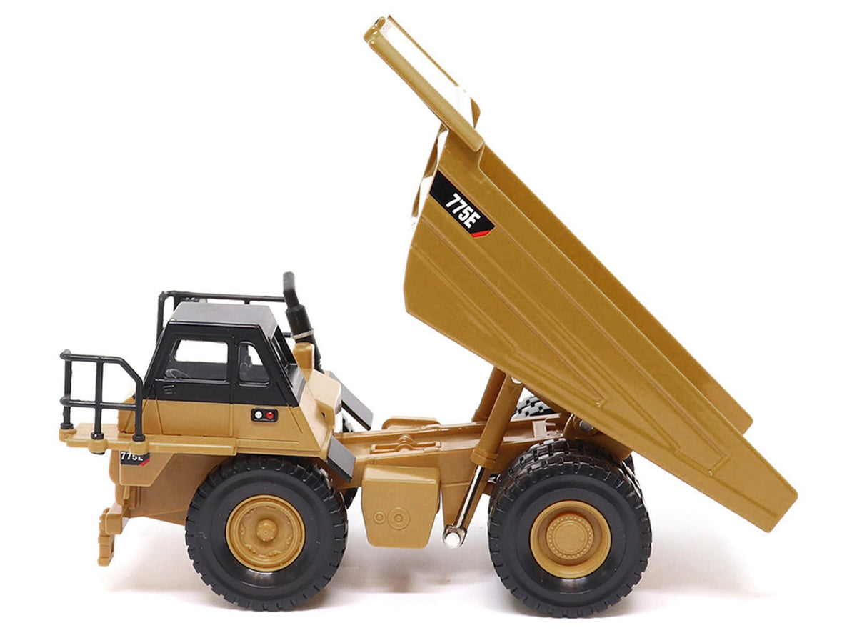 CAT Caterpillar 775E Off-Highway Dump Truck Yellow 1/64 Diecast Model by Diecast Masters-Diecast Masters-ModelCars.com